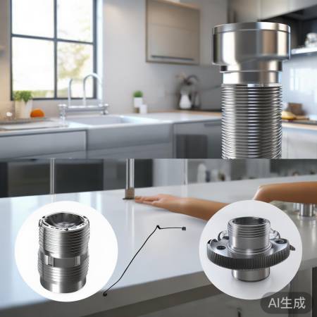 管道连接：螺纹便捷，法兰密封强