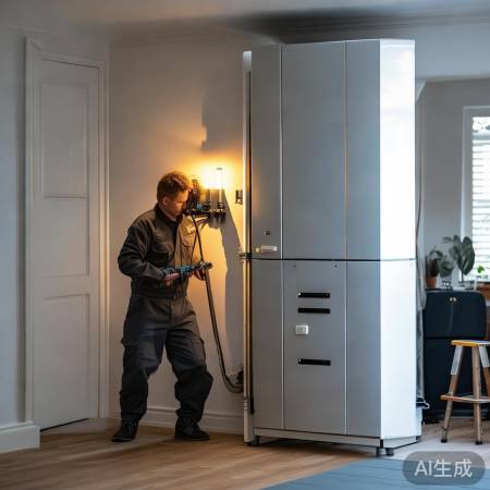 壁挂炉维护保养，确保安全运行。