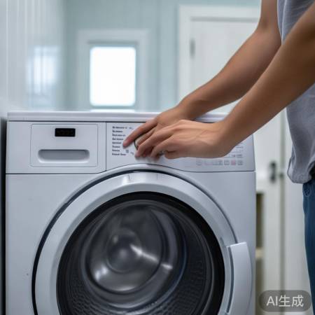 检查洗衣机开关，安装成功！