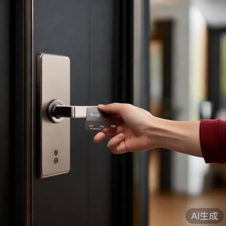 卡片轻松解，便捷叮咚锁