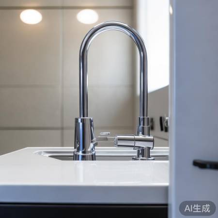 洗衣机龙头宜前宜后,便捷美观两