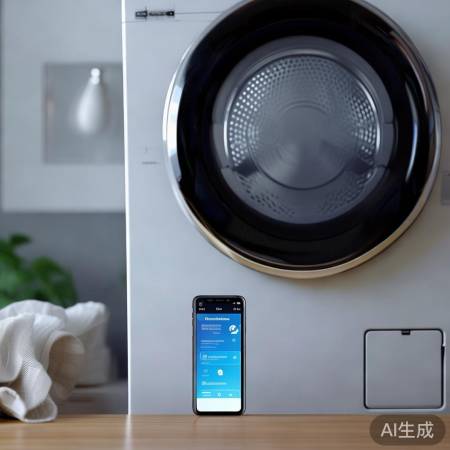 智能洗衣机，手机远程控，科技烘