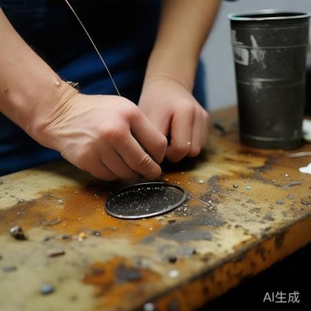 细铁丝清孔，热水助净