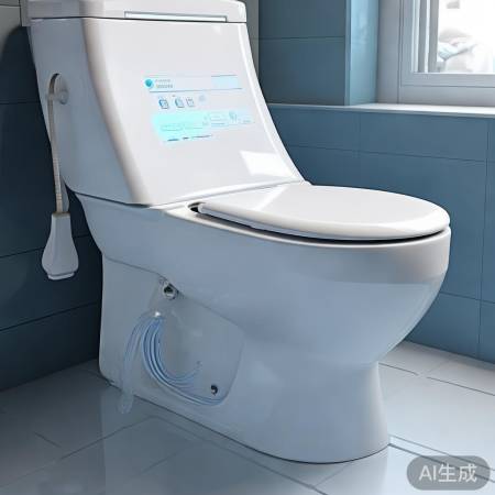 智能马桶:座圈加热,冲喷烘干,