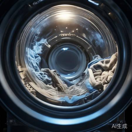 洗衣机内桶失衡，电机负荷重转速