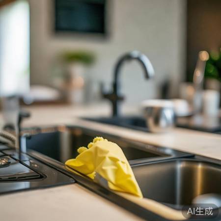 定期清洁消毒柜，温柔擦拭除油污