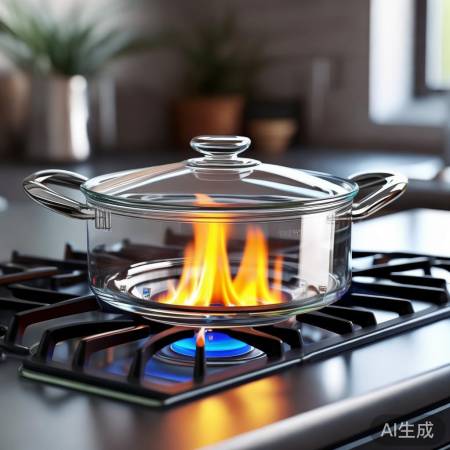 耐热玻璃锅：燃气灶上安全使用小
