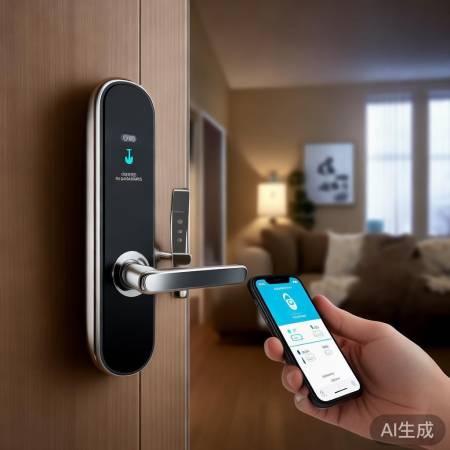 智能家居指纹锁,远程复制卡片便