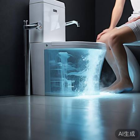 智能马桶排气，防异味降噪，神奇