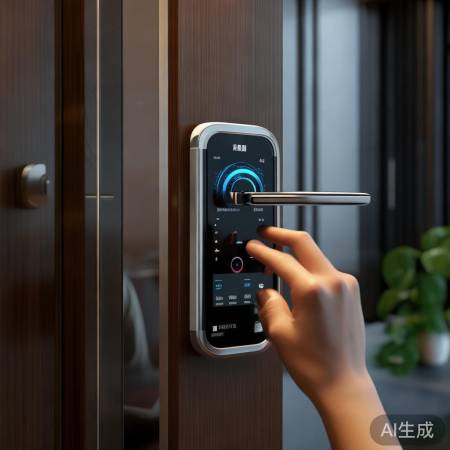 指纹锁绑定手机APP，远程控制