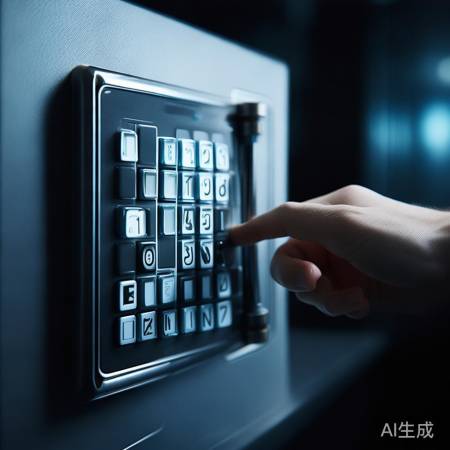 数字密码锁保险柜，输入预设密码