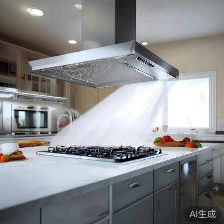 风速快，厨房清新宜人