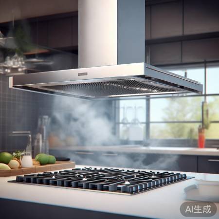 抽油烟机品牌多样，吸力佳，选合