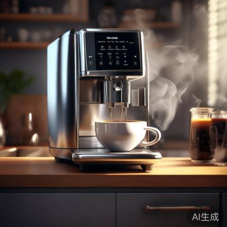 家中有咖啡机，早间咖啡轻松享。