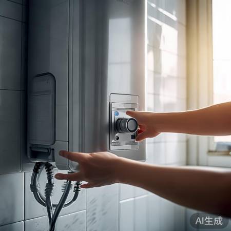 “关闭电源,确保热水器安全”