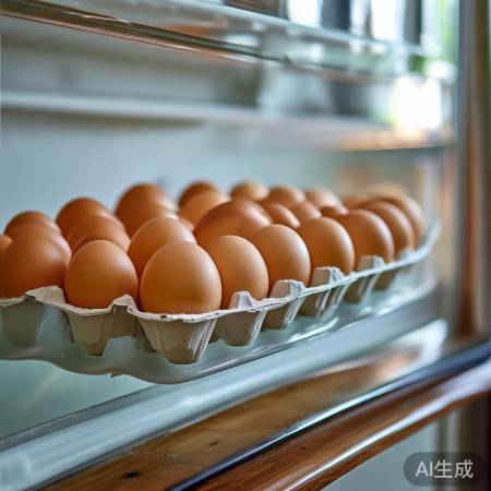 冰箱鸡蛋保质一个月,及时食用更