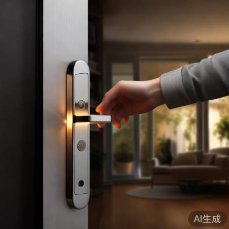 指纹锁静音，回家心情好