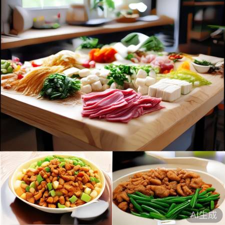 创新家常菜，牛肉寿司鸡肉炒饭，