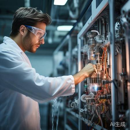 设备调试，流水启电源，检查正常