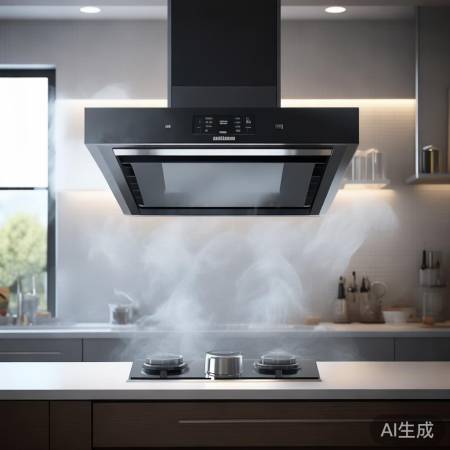 亿田烟机强吸力,封闭减油烟,自