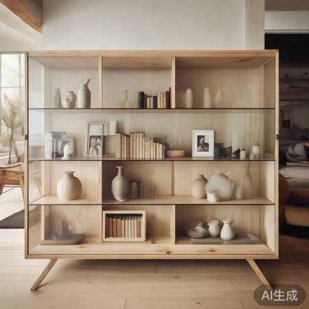 家居必备展示柜，艺术简约两相宜