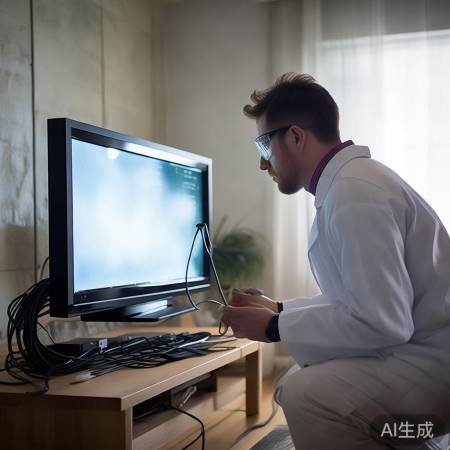 检查电视线缆，确保信号稳定。