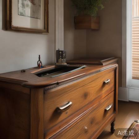 防火防盗保险柜，隐蔽如抽屉。