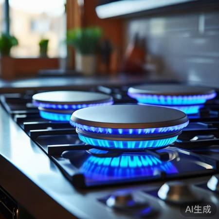 燃气灶G2，50kW火力，烹饪