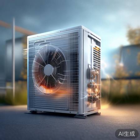 空气能热水器，吸热制热，节能环