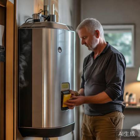 “打气轻柔，保护壁挂炉”