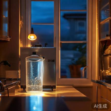 夜间电热水器，节能又省钱。