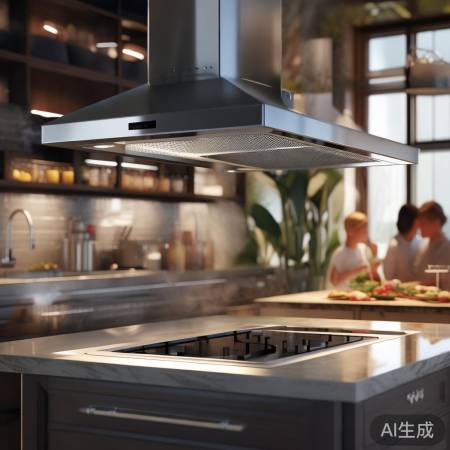 “油烟机易清理，安全又健康”
