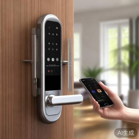 VOCX8智能锁，远程控制，家