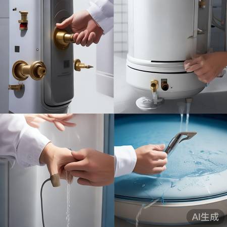 热水器内胆漏水，先关进水阀，排