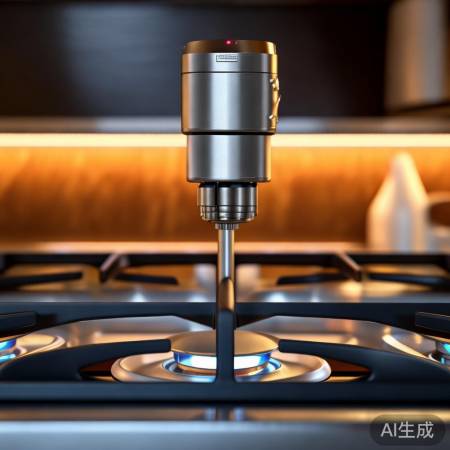 燃气灶点火针，电子点火更安全。