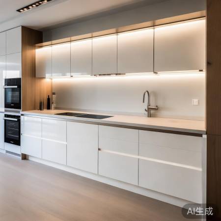 厨房搭配：风格色系要统一。