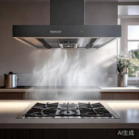 老板8103油烟机，吸力强，易