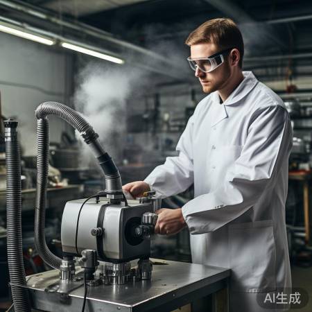 真空泵助空调维修，除空气保循环