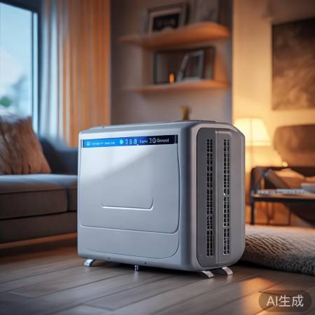 “空气能功率低，省电更环保”