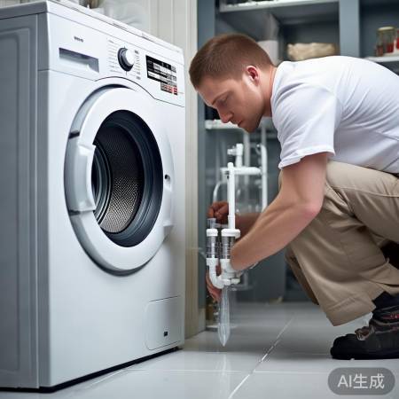 洗衣机下水管安装，技巧助阳台焕