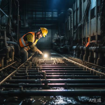 安装完毕，全面检查，确保无泄漏