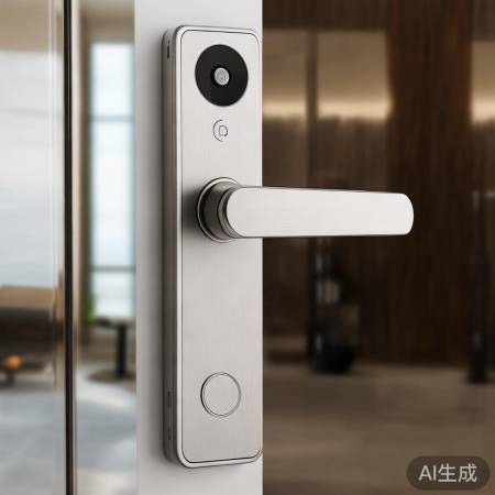 时尚金属指纹锁，提升家居品味。