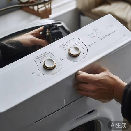 检查洗衣机面板，按键连接线正常