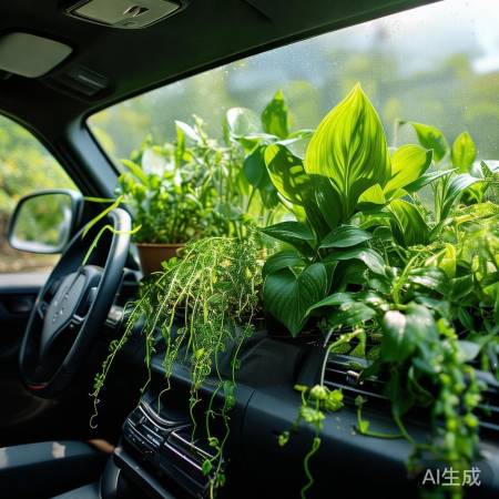 车内绿植净化空气