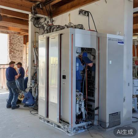 安装变频空气能热泵，位置选得好