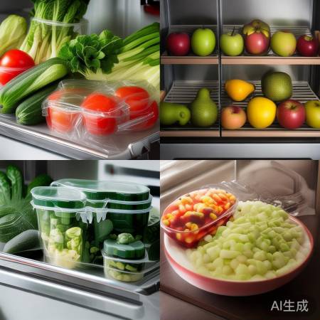 蔬菜水果冷藏保鲜，剩菜剩饭密封