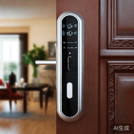 家居安全新潮流：大圆柱指纹锁领