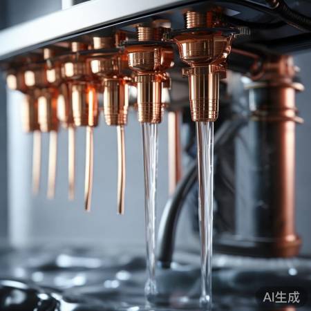 热水器内部铜管传递热量