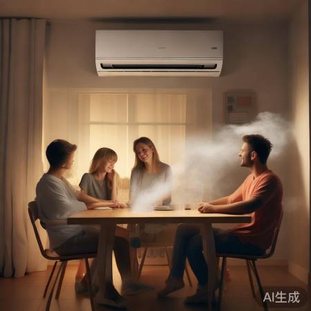 空调适温差，通风保健康。