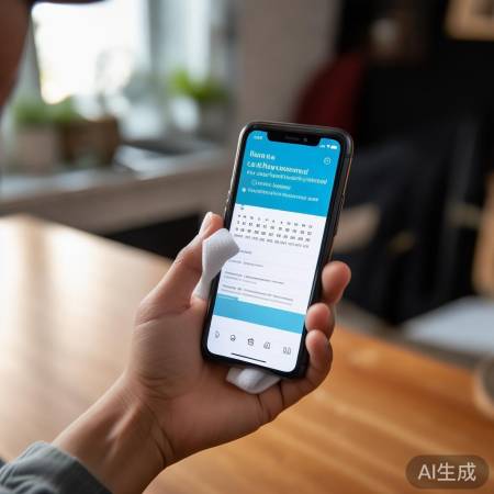 手机指纹锁，每月清洁保准确。